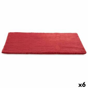 Tæppe Rødbrun 90 x 0,25 x 60 cm (6 enheder)