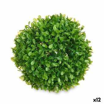 Dekorativ plante Krogla Plastik 17 x 13,5 x 17 cm (12 enheder)