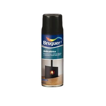 Varmebestandig maling Bruguer 5197994 Spray Sort 400 ml