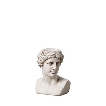 Urtepotte Ler Magnesium Græsk gudinde 24 x 19,5 x 31,5 cm