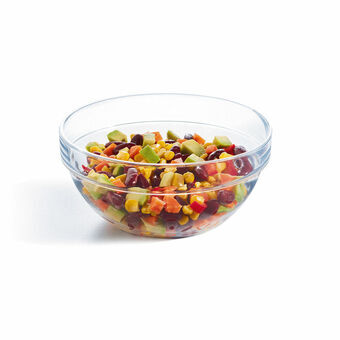 Salatskål Luminarc Kan stables Gennemsigtig Ø 17 cm