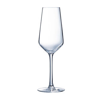 Sæt med glas Arcoroc Vina Juliette Champagne Gennemsigtig Glas (230 ml) (6 enheder)