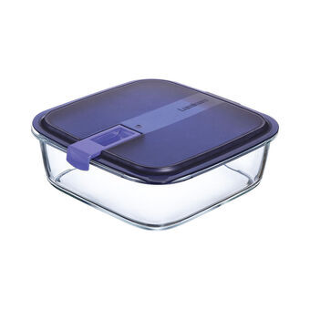 Hermetisk madkasse Luminarc Easy Box 250 ml To-farvet Glas