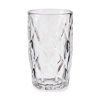 Glas Diamant Gennemsigtig Glas 6 enheder (340 ml)