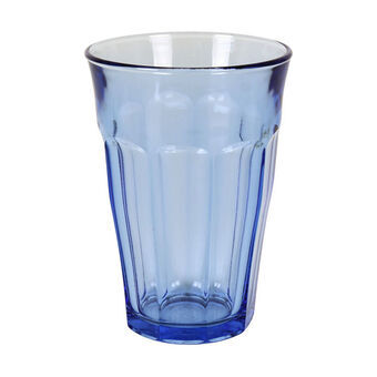 Glassæt Duralex Picardie Blå 360 ml Ø 8,8 x 12,4 cm (4 enheder)