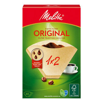Disposable coffee filters Melitta Original 2 Skodelice 40 enheder