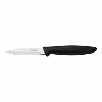 Grøntsags skræller kniv Tramontina Plenus Sort 3" Rustfrit stål