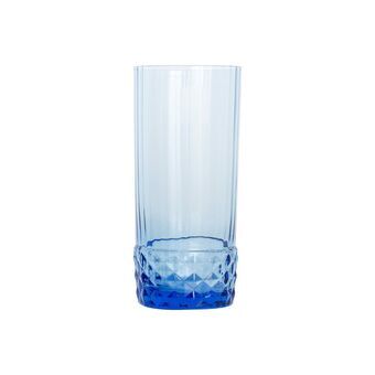 Glassæt Bormioli Rocco America\'20s Blå 6 enheder Glas (490 ml)