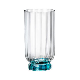Glassæt Bormioli Rocco Florian Blå 6 enheder Glas 430 ml