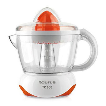 Elektrisk juicer Taurus TC600 Hvid/Orange (700 ml)