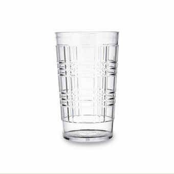 Glas Quid Viba Gennemsigtig Plastik 12 enheder 650 ml (Pack 12x)