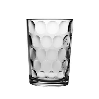 Glas Quid Urban Cirkler Gennemsigtig Glas (50 cl)