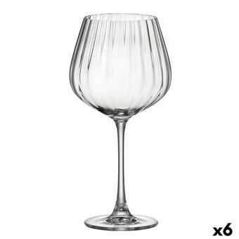 Cocktailglas Bohemia Crystal Optic Gennemsigtig Glas 640 ml (6 enheder)