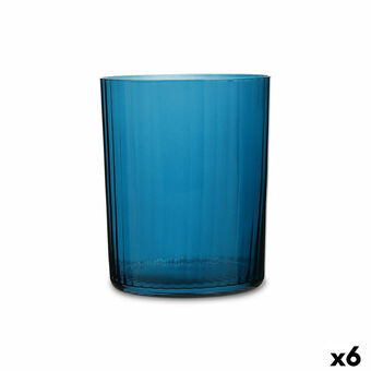 Glas Bohemia Crystal Optic Turkisblå Glas 500 ml (6 enheder)