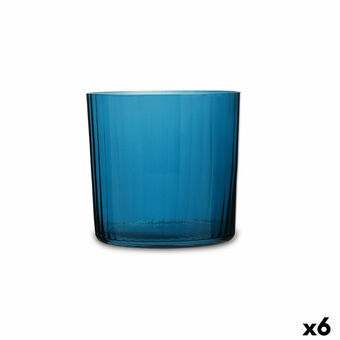 Glas Bohemia Crystal Optic Turkisblå Glas 350 ml (6 enheder)