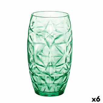 Glas Oriente Grøn Glas 470 ml (6 enheder)