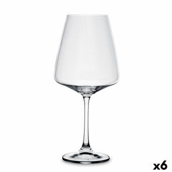 Vinglas Bohemia Crystal Loira Gennemsigtig Glas 570 ml (6 enheder)