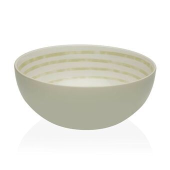 Salatskål Versa Lysegrå 22,5 x 9 x 22,5 cm Keramik Porcelæn