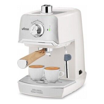 Hurtig manuel kaffemaskine UFESA C7238 1,2 L 20 bar 850 W Flødefarvet