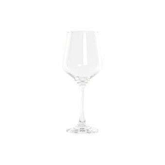 Sæt med glas DKD Home Decor Gennemsigtig Krystal (410 ml) (6 pcs) (8 x 8 x 22 cm)
