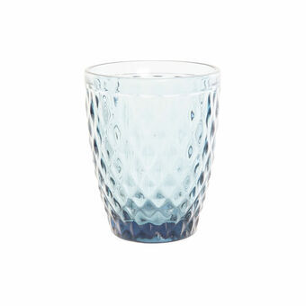 Glas DKD Home Decor Blå Krystal (240 ml)