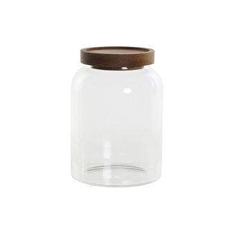 Blik DKD Home Decor Akacie Borosilikatglas (11.5 x 11.5 x 16 cm) (1,25 L)