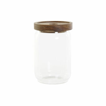 Blik DKD Home Decor Akacie Borosilikatglas (600 ml) (9 x 9 x 14 cm)