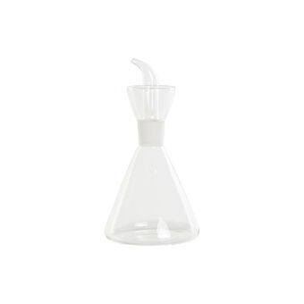 Flakon DKD Home Decor Gennemsigtig Borosilikatglas 500 ml 11,5 x 11,5 x 22 cm