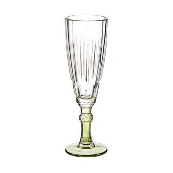 Champagneglas Exotic Krystal Grøn 170 ml