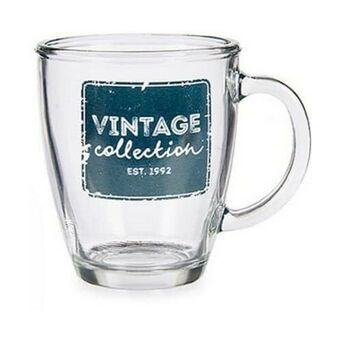 Krus Vintage Gennemsigtig Glas 320 ml