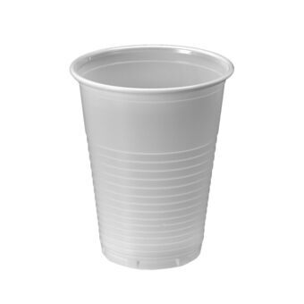 Set of reusable cups Algon Hvid 220 ml (50 enheder)