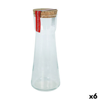 Glasflaske Royal Leerdam Balice Kork 1L (6 enheder)