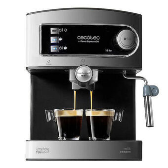 Hurtig manuel kaffemaskine Cecotec Power Espresso 20 1,5 L 850W 1,5 L