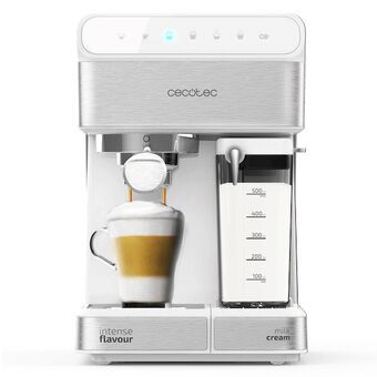 Hurtig manuel kaffemaskine Cecotec 1350W 1,4 L Hvid 1,4 L