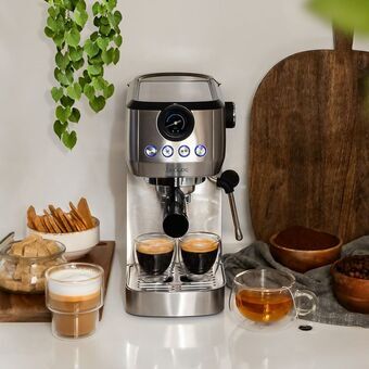 Hurtig manuel kaffemaskine Cecotec Power Espresso 20 Steel Pro