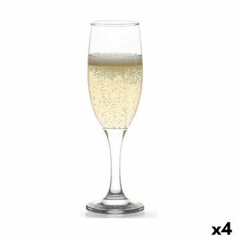 Champagneglas Inde Misket Sæt 190 ml (4 enheder)