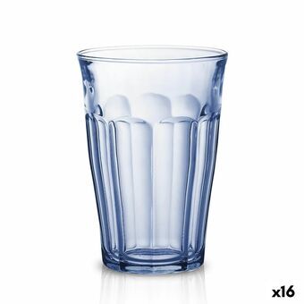 Glas Duralex Picardie Marineblå 360 ml (16 enheder)