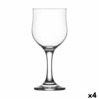 Sæt med glas LAV Nevakar Vin 240 ml 6 Dele (4 enheder)