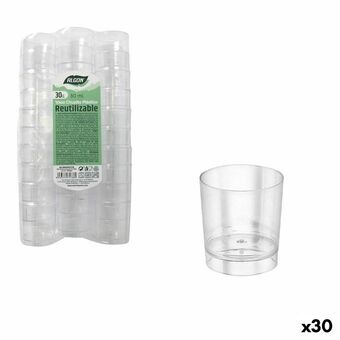 Sæt med shots glas Algon Genanvendelig polystyren 30 Dele 30 ml (30 enheder)