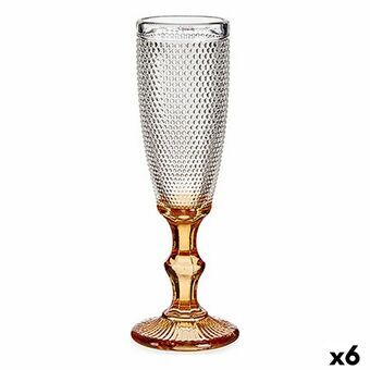 Champagneglas Points Rav Glas 180 ml (6 enheder)