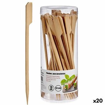 Bambustandstikkere (20 enheder)