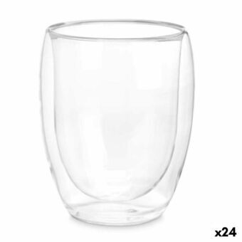 Glas Gennemsigtig Borosilikatglas 326 ml (24 enheder)
