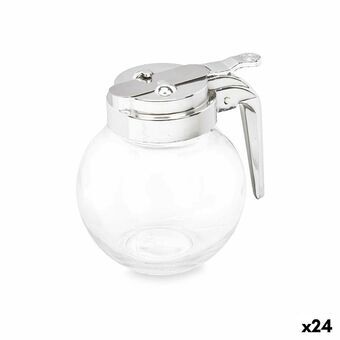 Honeypot Gennemsigtig Glas 10,3 x 10 x 9 cm (24 enheder)