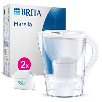 Kande Med Filter Brita Marella Maxtra Pro Hvid 2,4 L