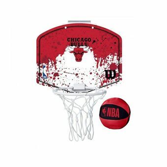 Basketballkurv Chicago Bulls  Wilson WTBA1302CHI Rød