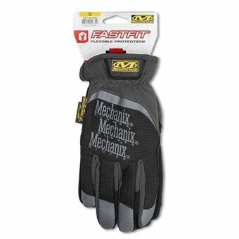 Mechanic\'s Gloves Fast Fit Sort (Størrelse S)