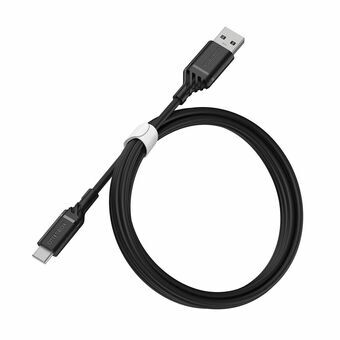 USB A til USB C-kabel Otterbox 78-52537 Sort