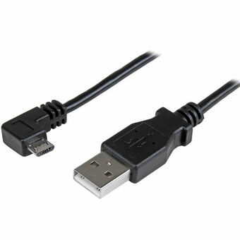 USB-kabel til micro USB Startech USBAUB2MRA Sort