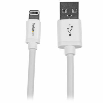 USB til Lightning-kabel Startech USBLT2MW 2 m Hvid