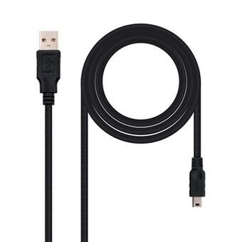 USB til mini USB-kabel NANOCABLE 10.01.0400 50 cm